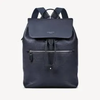 Adjustable Strap Leather Backpacks