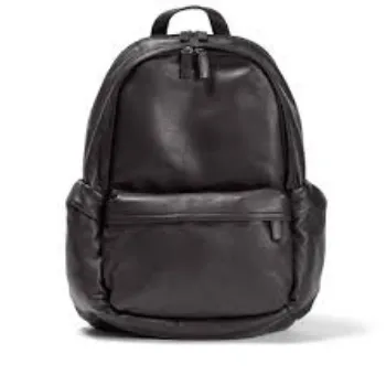 Black Leather Backpacks