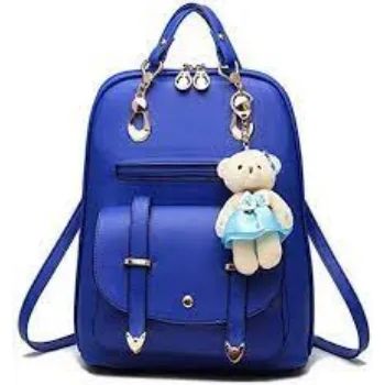 Blue Leather Backpacks