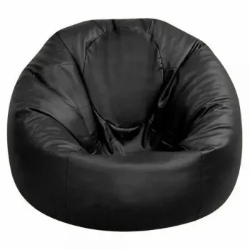 Plain Leather Bean Bag