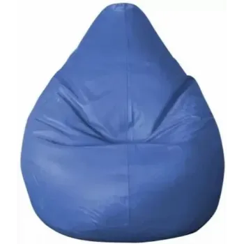 Plain Leather Bean Bag