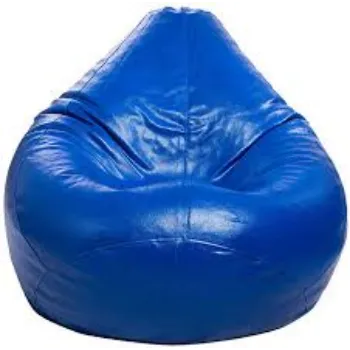 Modern Leather Bean Bag