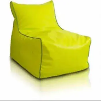 Light Green Leather Bean Bag