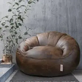 Stylish Leather Bean Bag