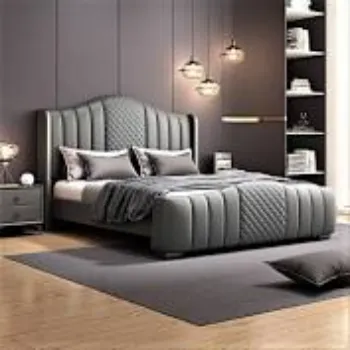 Comfortable Leather Bed