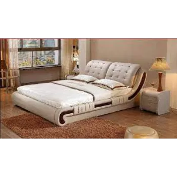 Fully Assembled  Leather Bed