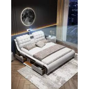 Designer  Leather Bed