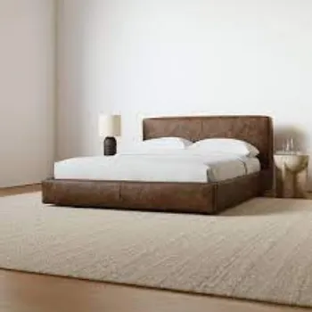 Leather Bed