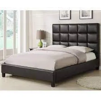Easy To Place Leather Bed