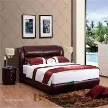 High Strength Leather Bed