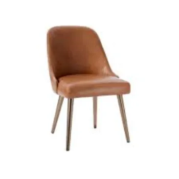 Fine Finishing Leather Dining Chair
