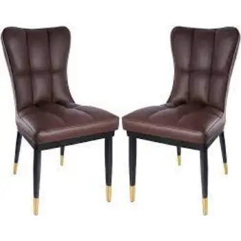 Easy To Place Leather Dining Chair