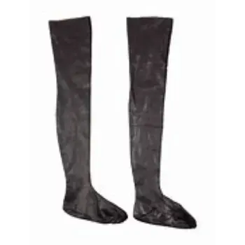 Trendy Leather Socks