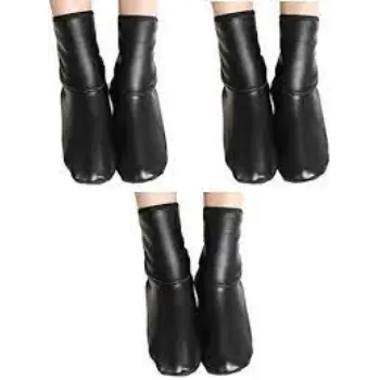 Fancy Leather Socks