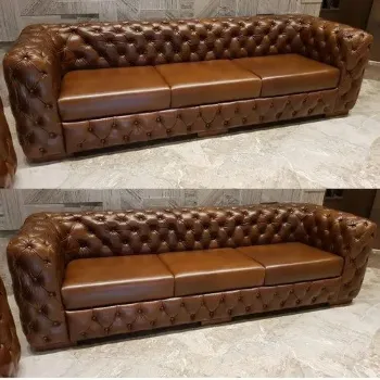 Modern Leather Sofa Set