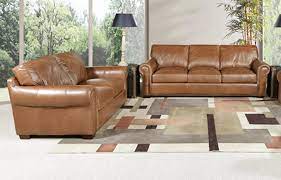 Leather Sofa Set
