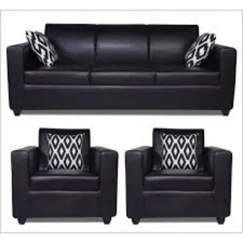 Fine Finishing Leather Sofa Set