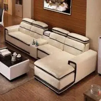 Trendy Style Leather Sofa Set