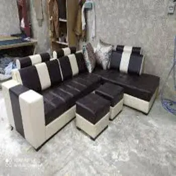 Designer Leather Sofa Set