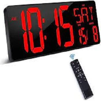 Digital Led Clock With Remote