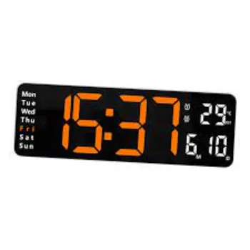  Mirror Digital Led Clock 