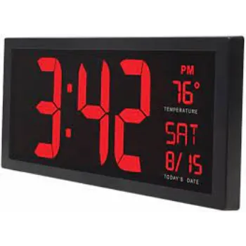 Large Screen Big Electronic Led  Wall Clock 