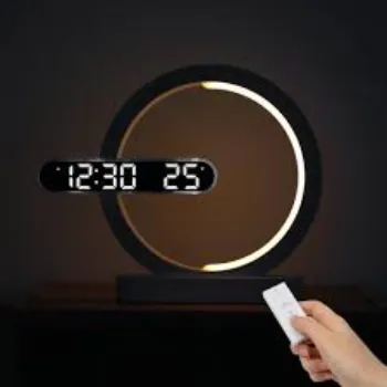 Moonlight Nightlight  Led Clock