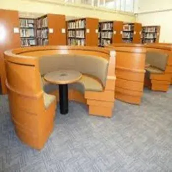 Round Private Cabin For Library
