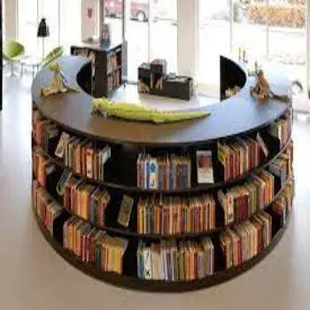 Circular Library Table 