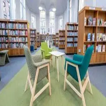 Wooden Chair for Library With Soft Cusions