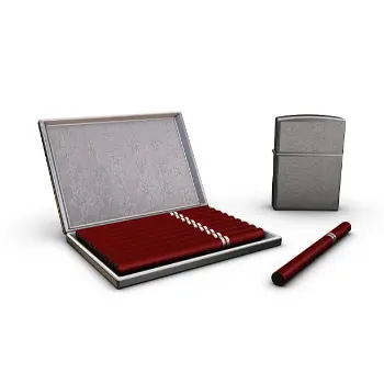 New Lighter With Case Box