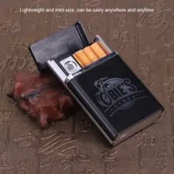 Om Lighter With Case Box