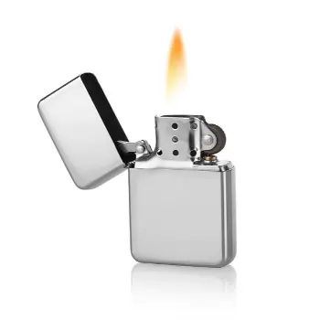 Antique Lighter With Case Box
