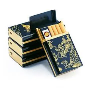 ASHU SMOKES Lighter With Case Box