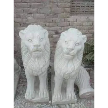 Marble Lion Statue