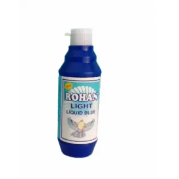 Multiple Liquid Blue Bottle