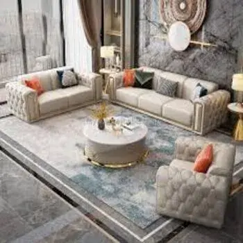Luxury Living Room Sofa Set