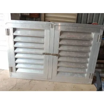 Coated Louver Window