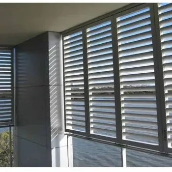 Solid Louver Window