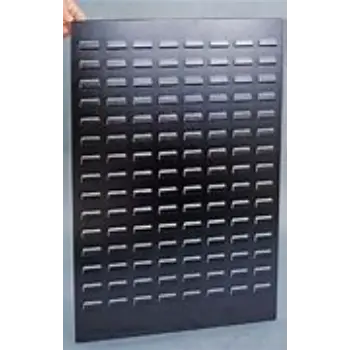 Polished Louvered Panel