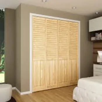 Wood Louvered Panel