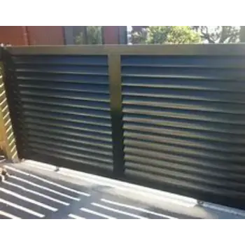 Solid Louvered Panel