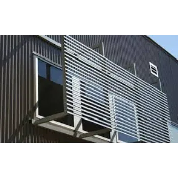 Metal Louvered Panel