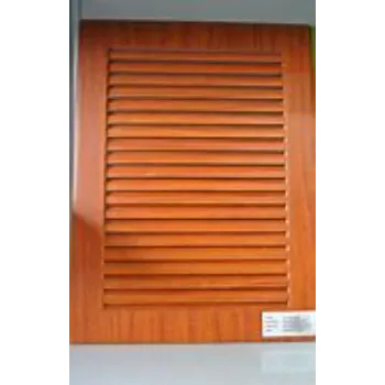Solid Louvered Panel