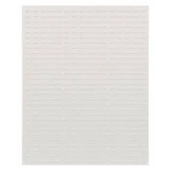 Plain Louvered Panel