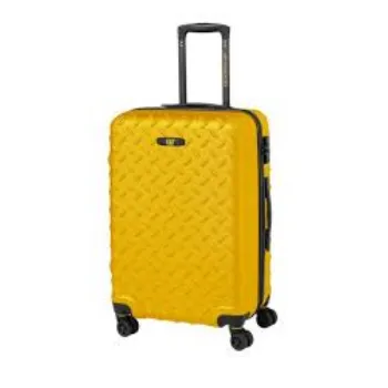 Yellow Luggage Trolley Bag