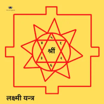 Yellow Mahalaxmi yantra