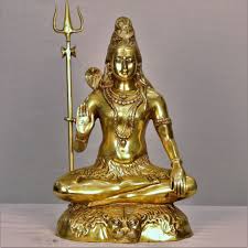  Lord Shiva Brass Statue 