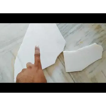 Stairway Makrana White Marble