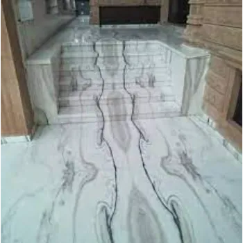 Printed Makrana White Marble